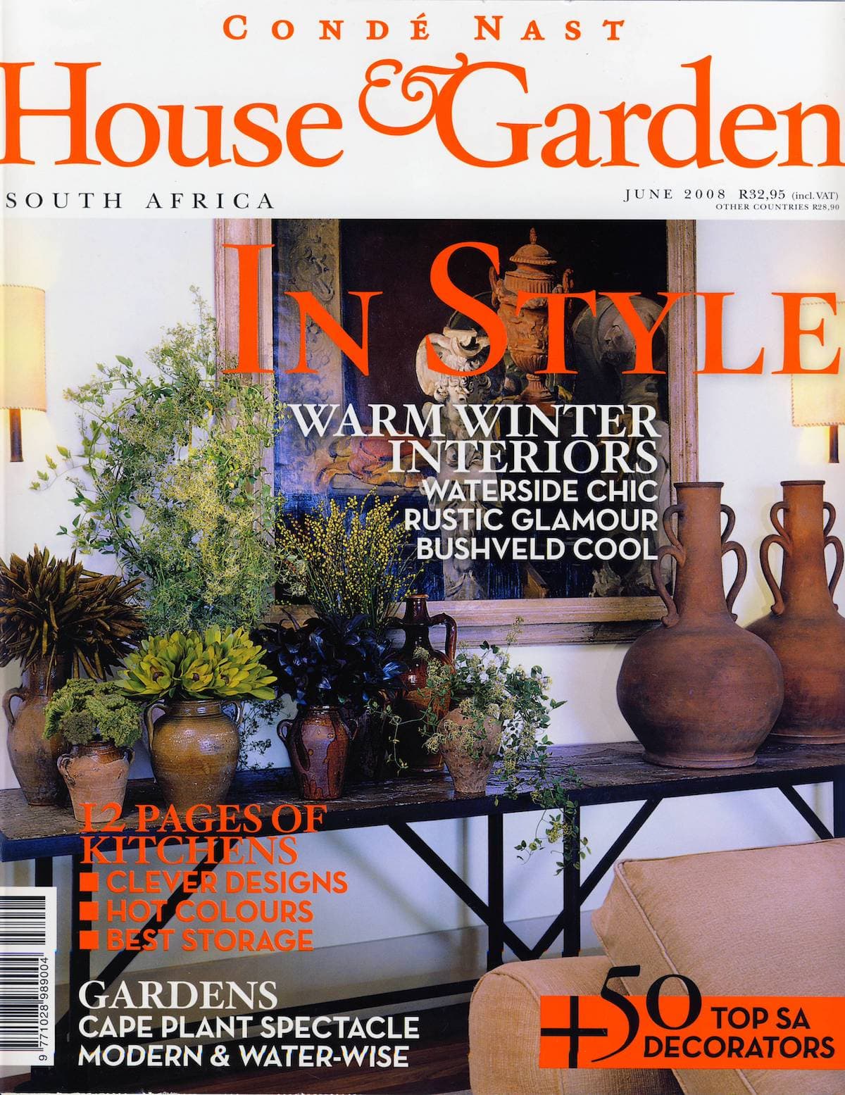 2008 House & Garden Palgrave Cover