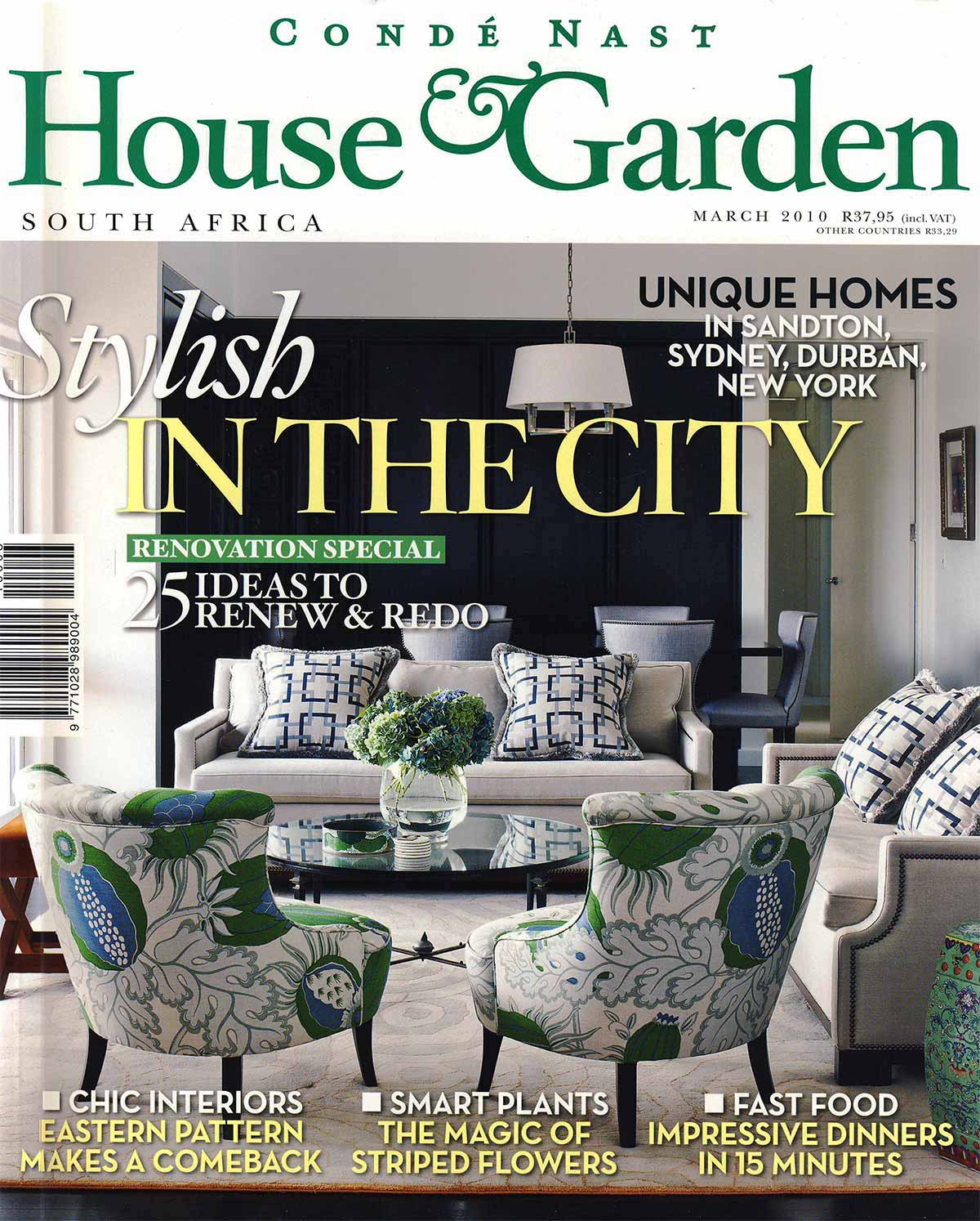 2010 House & Garden City Apartment Cover